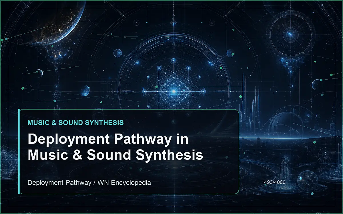 AI-generated encyclopedia reference image for Deployment Pathway in Music & Sound Synthesis