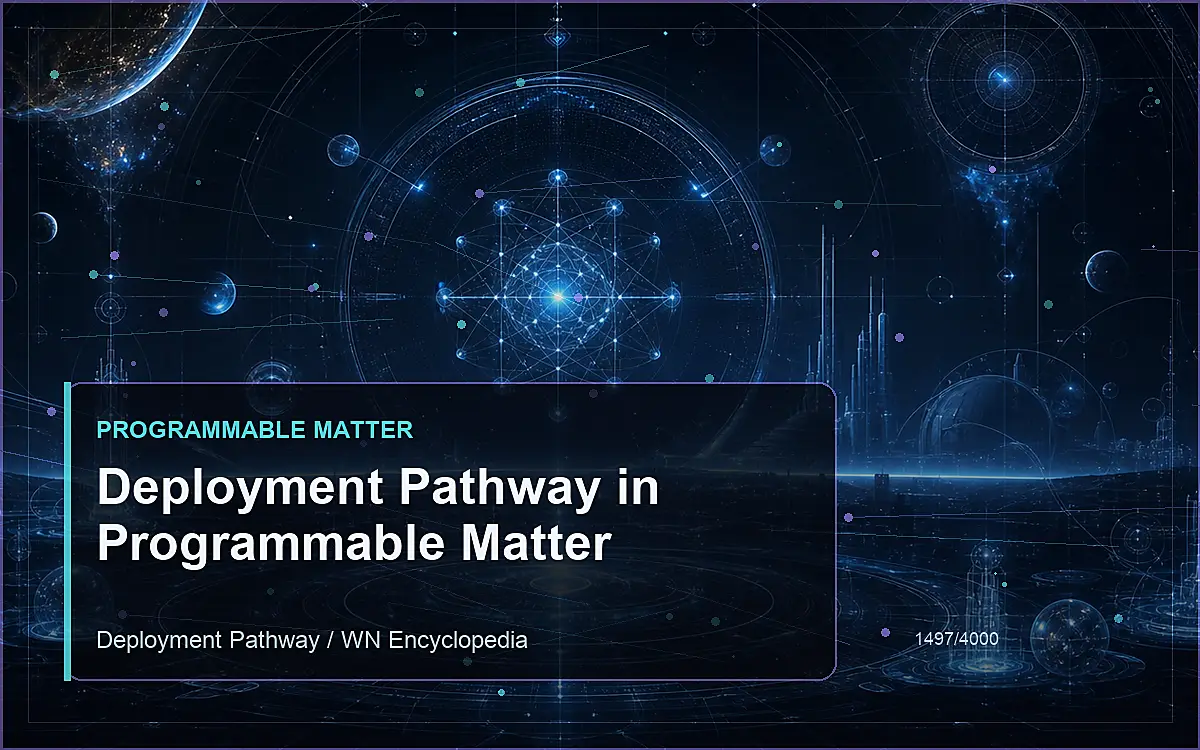 AI-generated encyclopedia reference image for Deployment Pathway in Programmable Matter