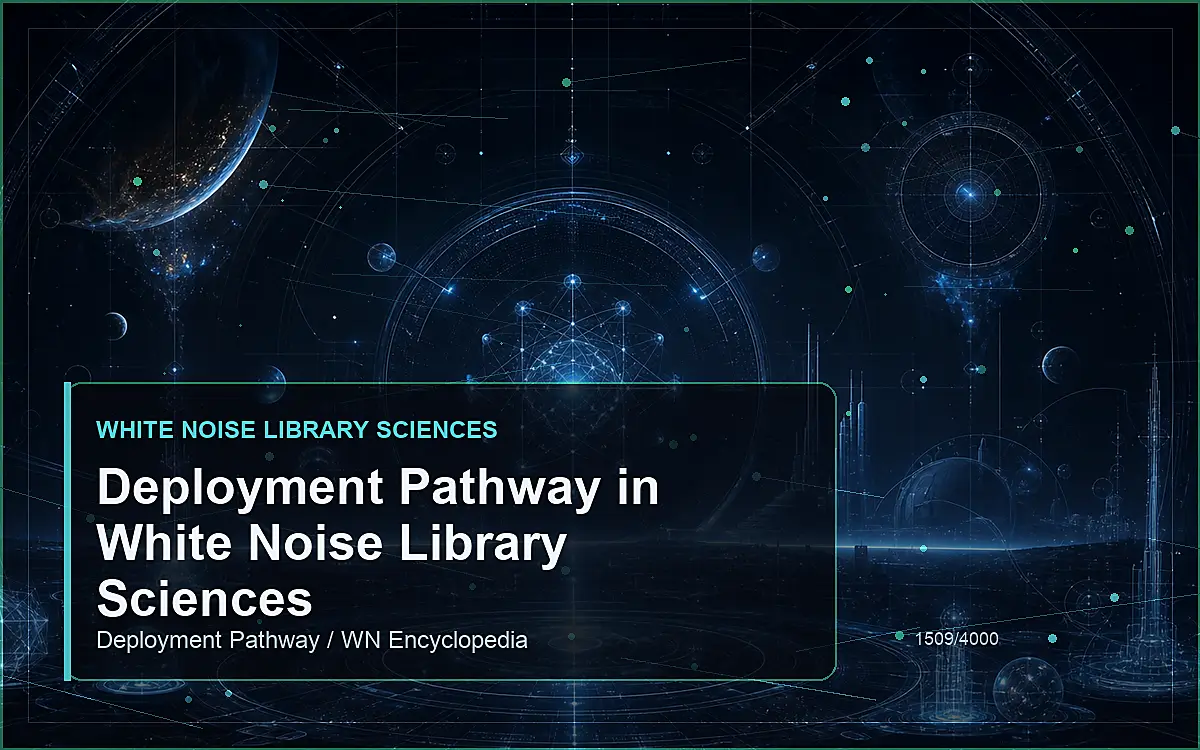 AI-generated encyclopedia reference image for Deployment Pathway in White Noise Library Sciences