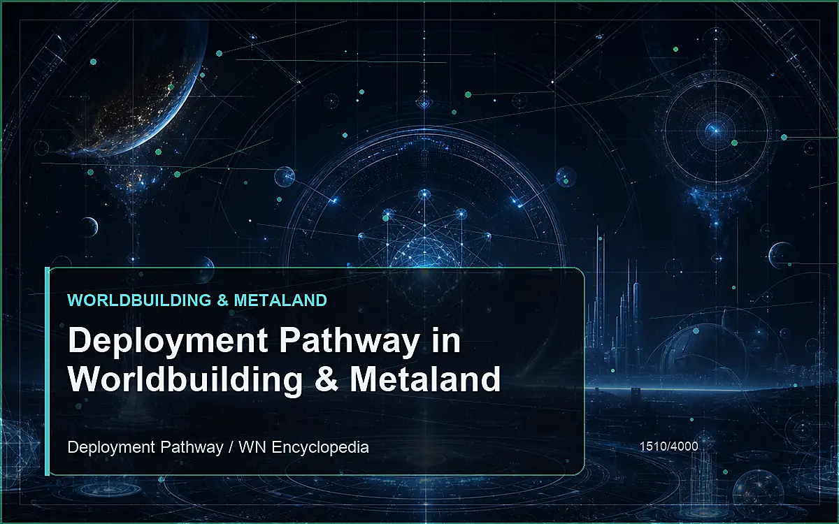 AI-generated encyclopedia reference image for Deployment Pathway in Worldbuilding & Metaland