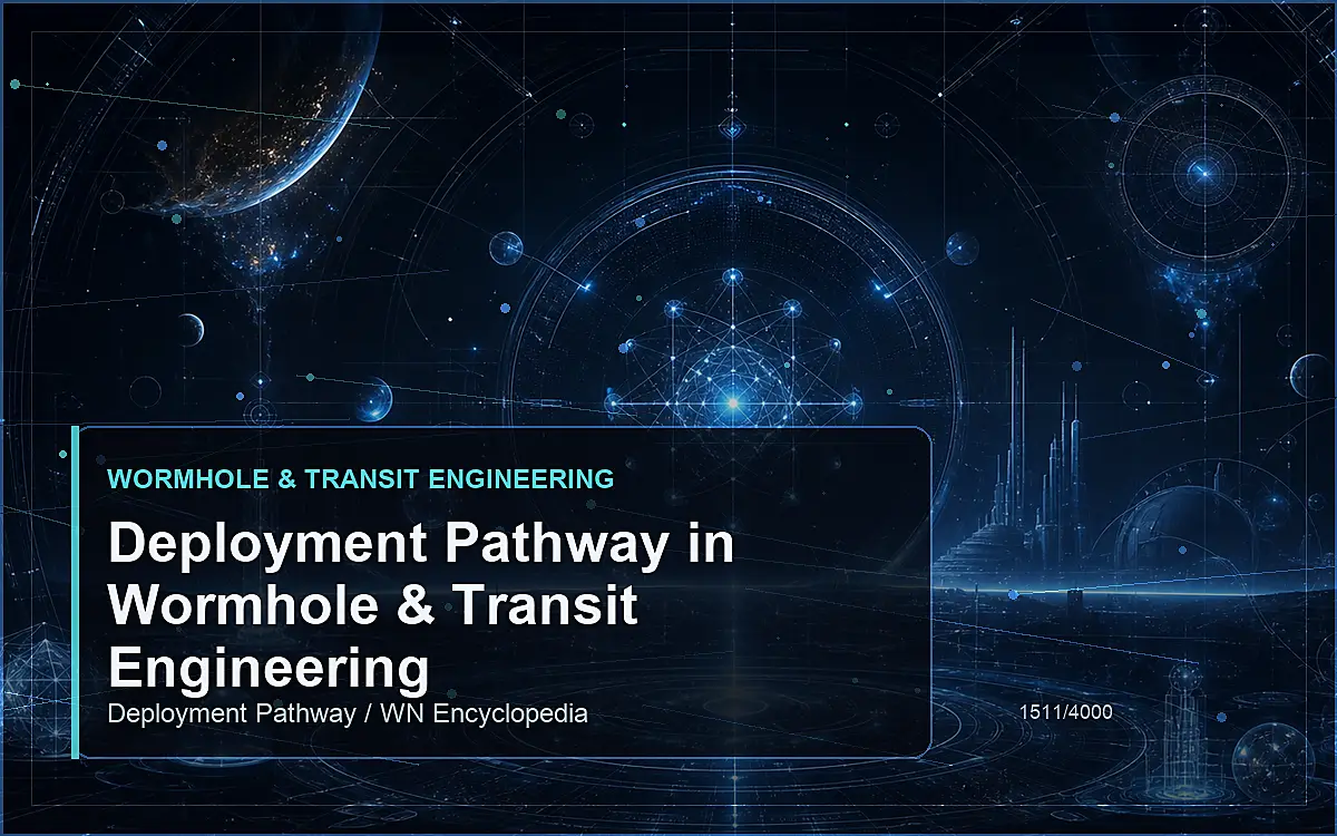 AI-generated encyclopedia reference image for Deployment Pathway in Wormhole & Transit Engineering