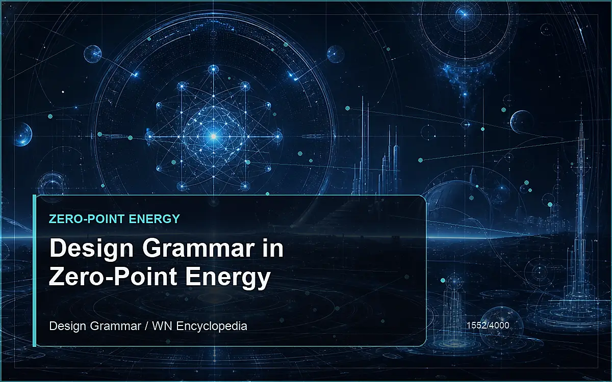AI-generated encyclopedia reference image for Design Grammar in Zero-Point Energy