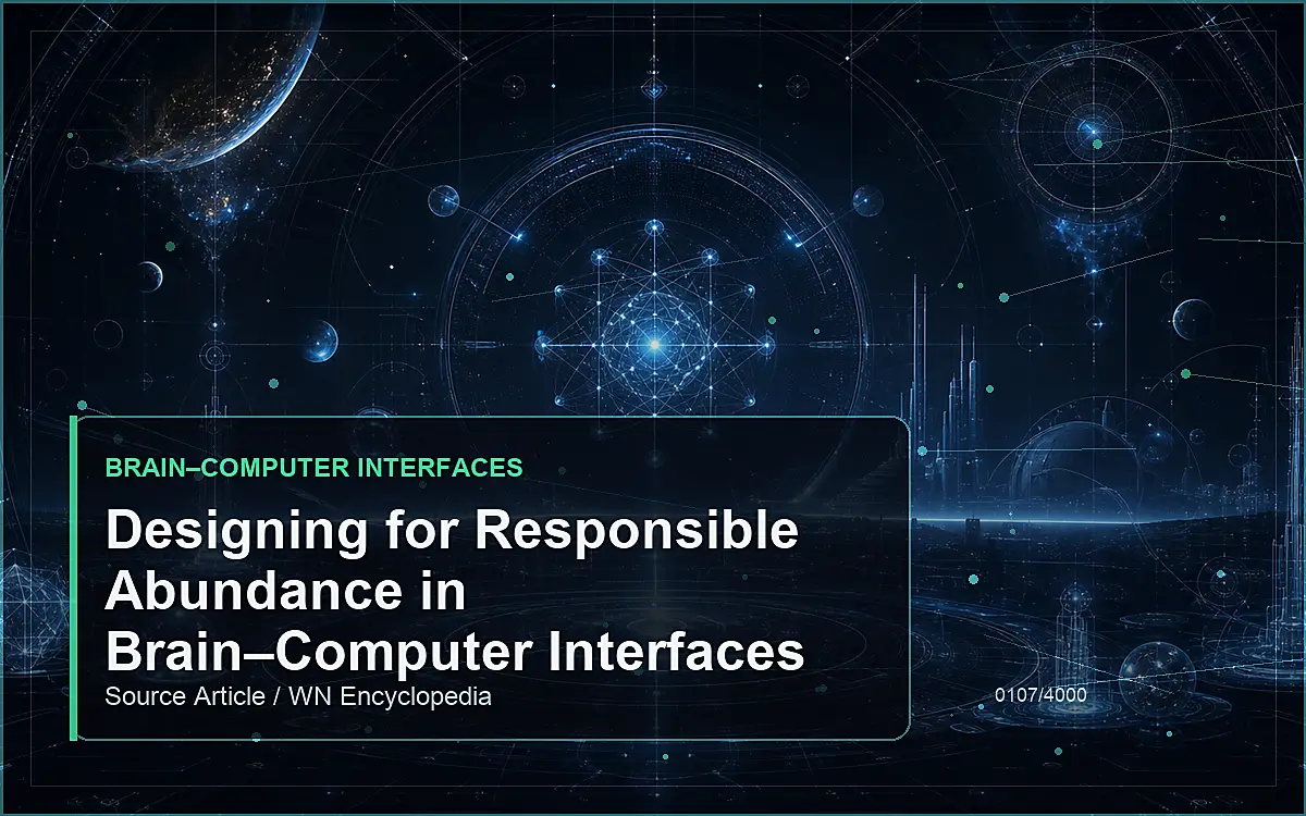 AI-generated encyclopedia reference image for Designing for Responsible Abundance in Brain–Computer Interfaces