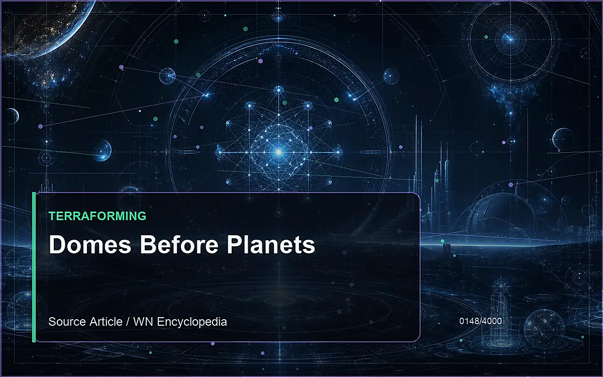 AI-generated encyclopedia reference image for Domes Before Planets