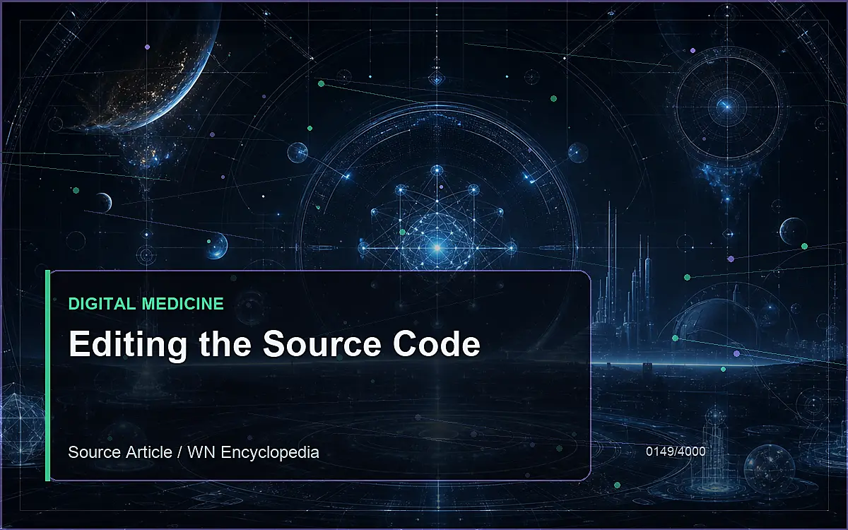 AI-generated encyclopedia reference image for Editing the Source Code