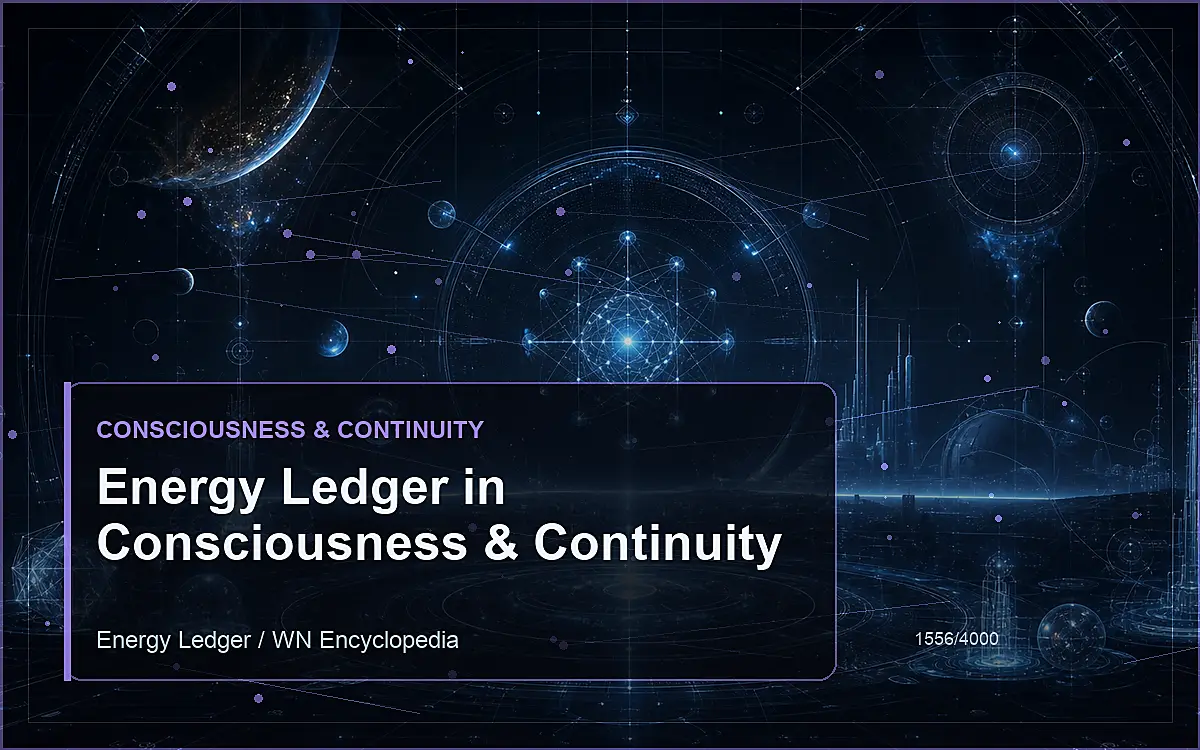 AI-generated encyclopedia reference image for Energy Ledger in Consciousness & Continuity
