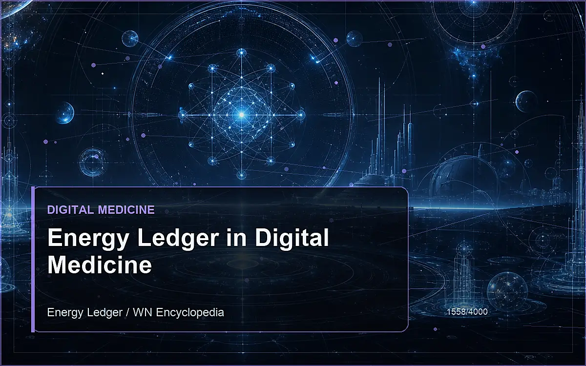 AI-generated encyclopedia reference image for Energy Ledger in Digital Medicine