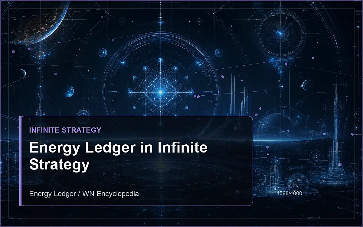 AI-generated encyclopedia reference image for Energy Ledger in Infinite Strategy