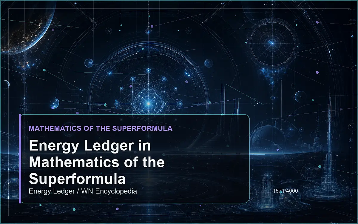 AI-generated encyclopedia reference image for Energy Ledger in Mathematics of the Superformula