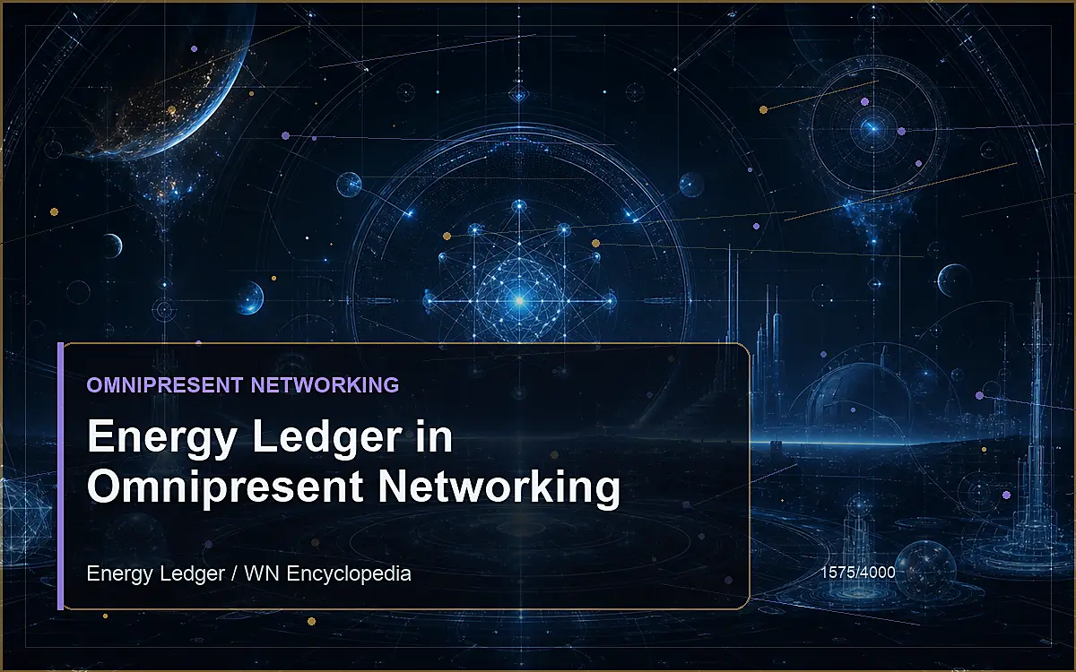 AI-generated encyclopedia reference image for Energy Ledger in Omnipresent Networking