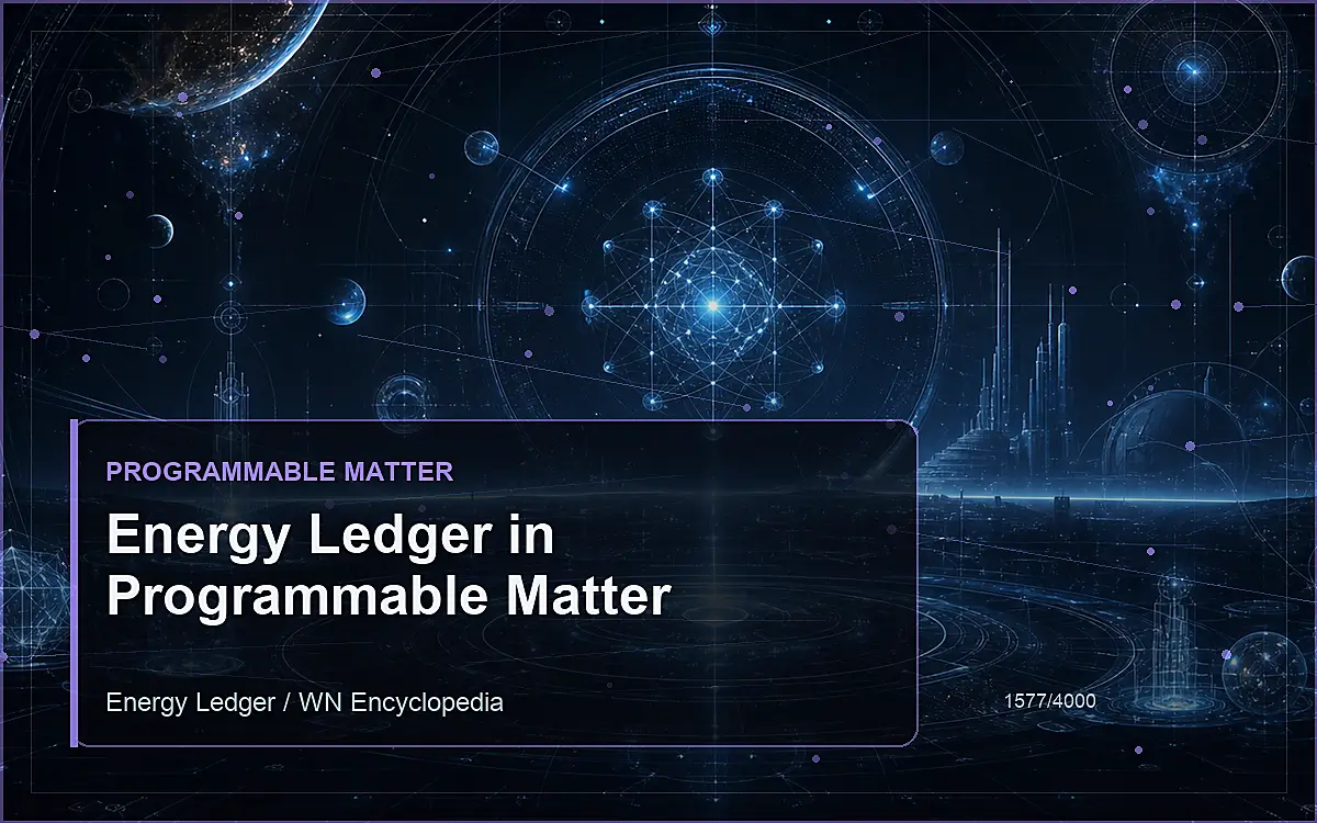 AI-generated encyclopedia reference image for Energy Ledger in Programmable Matter