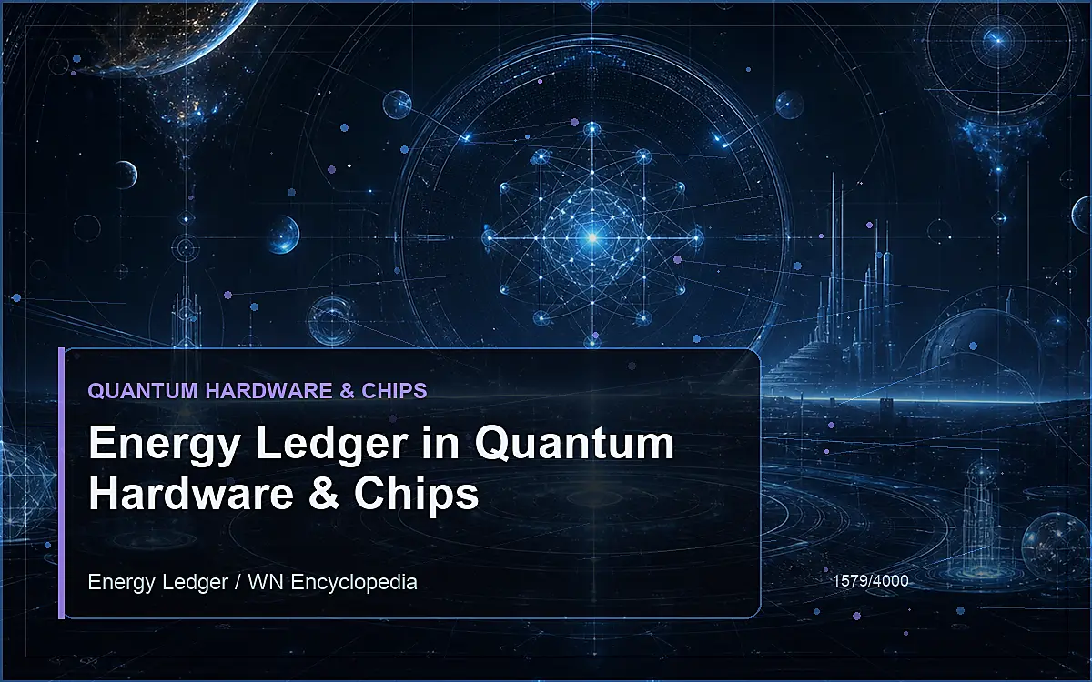 AI-generated encyclopedia reference image for Energy Ledger in Quantum Hardware & Chips