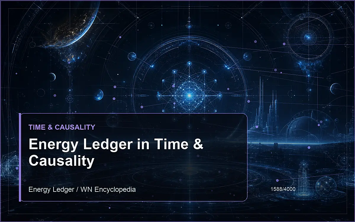 AI-generated encyclopedia reference image for Energy Ledger in Time & Causality