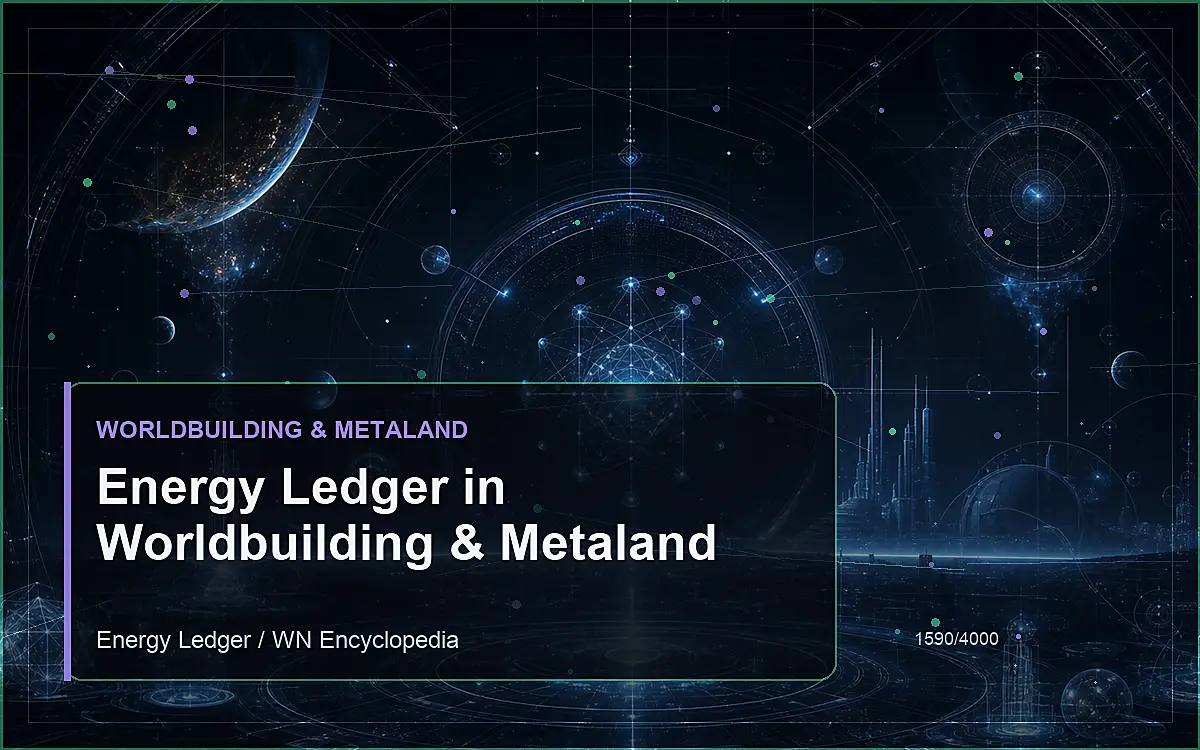 AI-generated encyclopedia reference image for Energy Ledger in Worldbuilding & Metaland