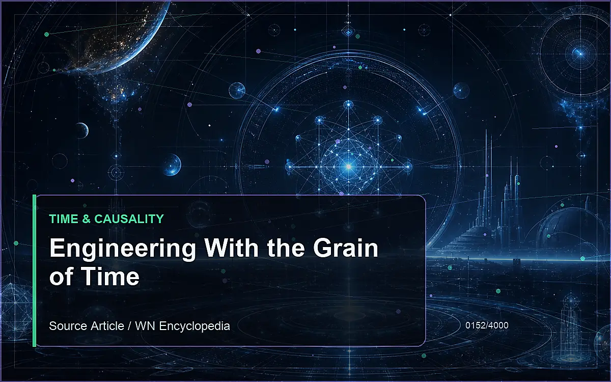 AI-generated encyclopedia reference image for Engineering With the Grain of Time