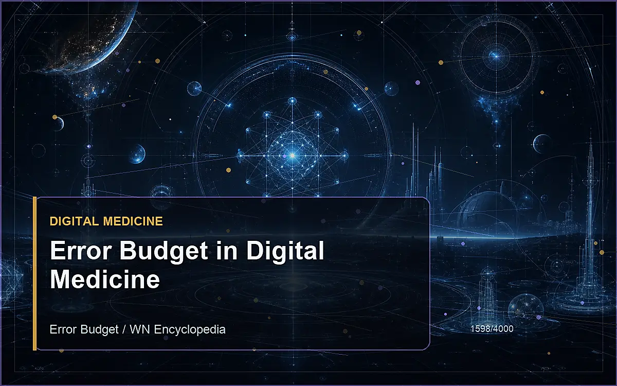 AI-generated encyclopedia reference image for Error Budget in Digital Medicine