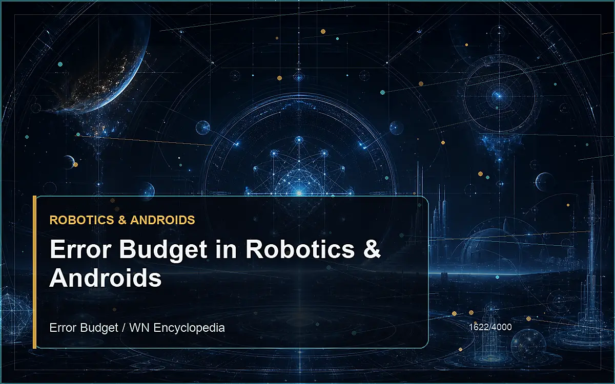 AI-generated encyclopedia reference image for Error Budget in Robotics & Androids