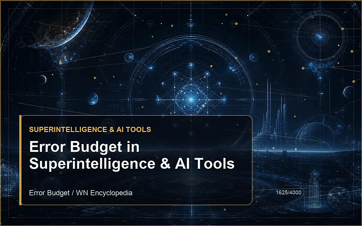 AI-generated encyclopedia reference image for Error Budget in Superintelligence & AI Tools