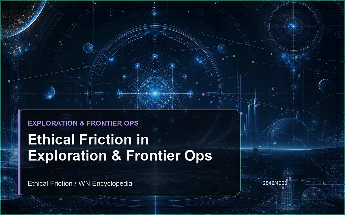 AI-generated encyclopedia reference image for Ethical Friction in Exploration & Frontier Ops