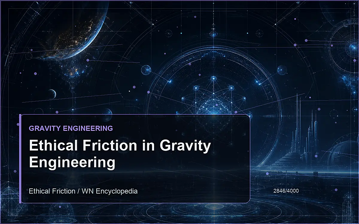AI-generated encyclopedia reference image for Ethical Friction in Gravity Engineering