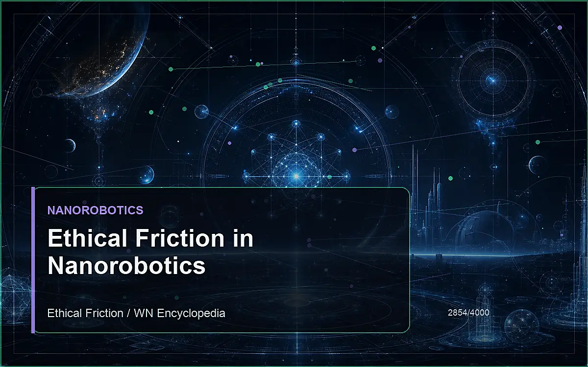 AI-generated encyclopedia reference image for Ethical Friction in Nanorobotics