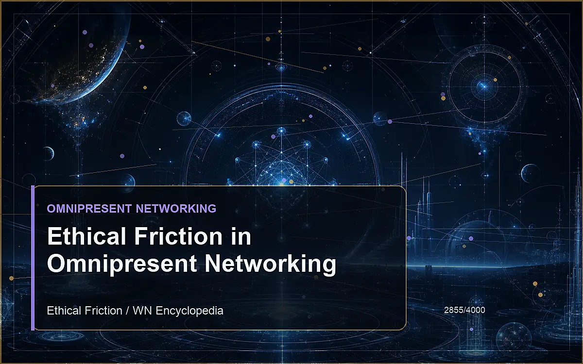 AI-generated encyclopedia reference image for Ethical Friction in Omnipresent Networking