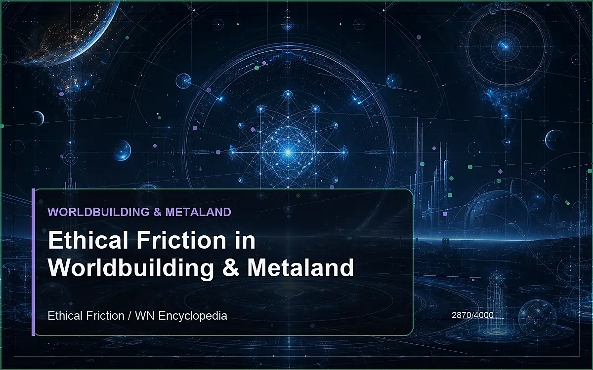AI-generated encyclopedia reference image for Ethical Friction in Worldbuilding & Metaland