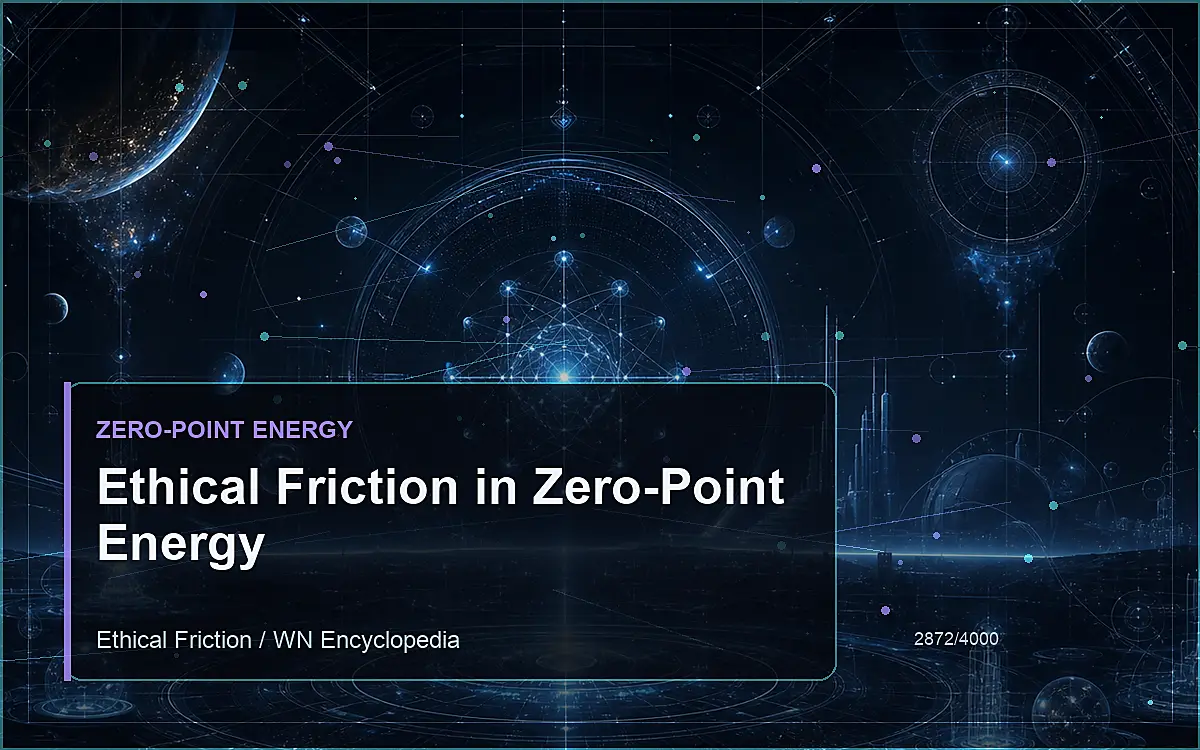 AI-generated encyclopedia reference image for Ethical Friction in Zero-Point Energy
