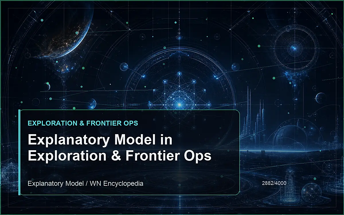 AI-generated encyclopedia reference image for Explanatory Model in Exploration & Frontier Ops