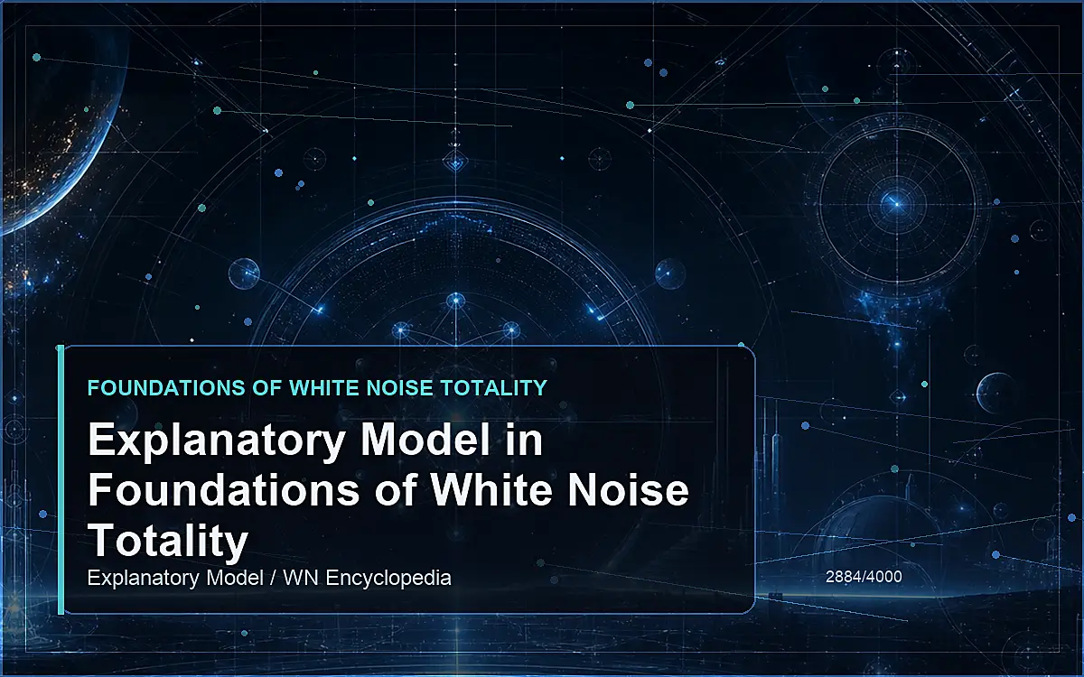 AI-generated encyclopedia reference image for Explanatory Model in Foundations of White Noise Totality