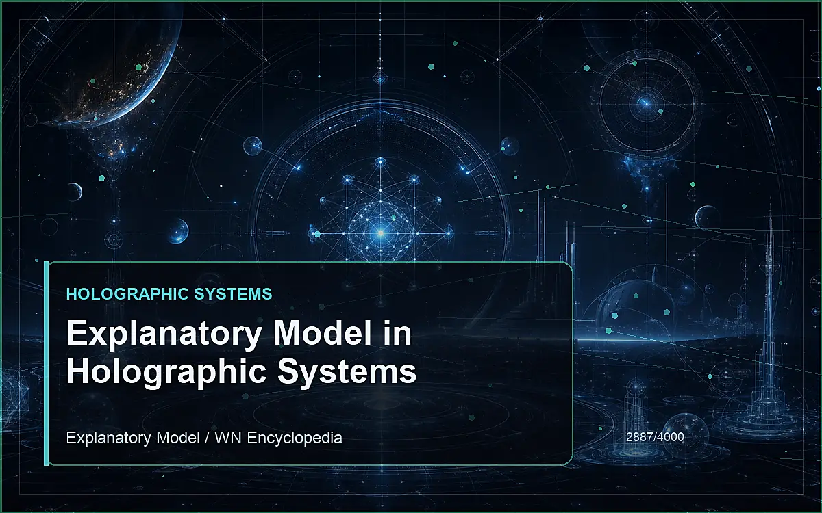 AI-generated encyclopedia reference image for Explanatory Model in Holographic Systems