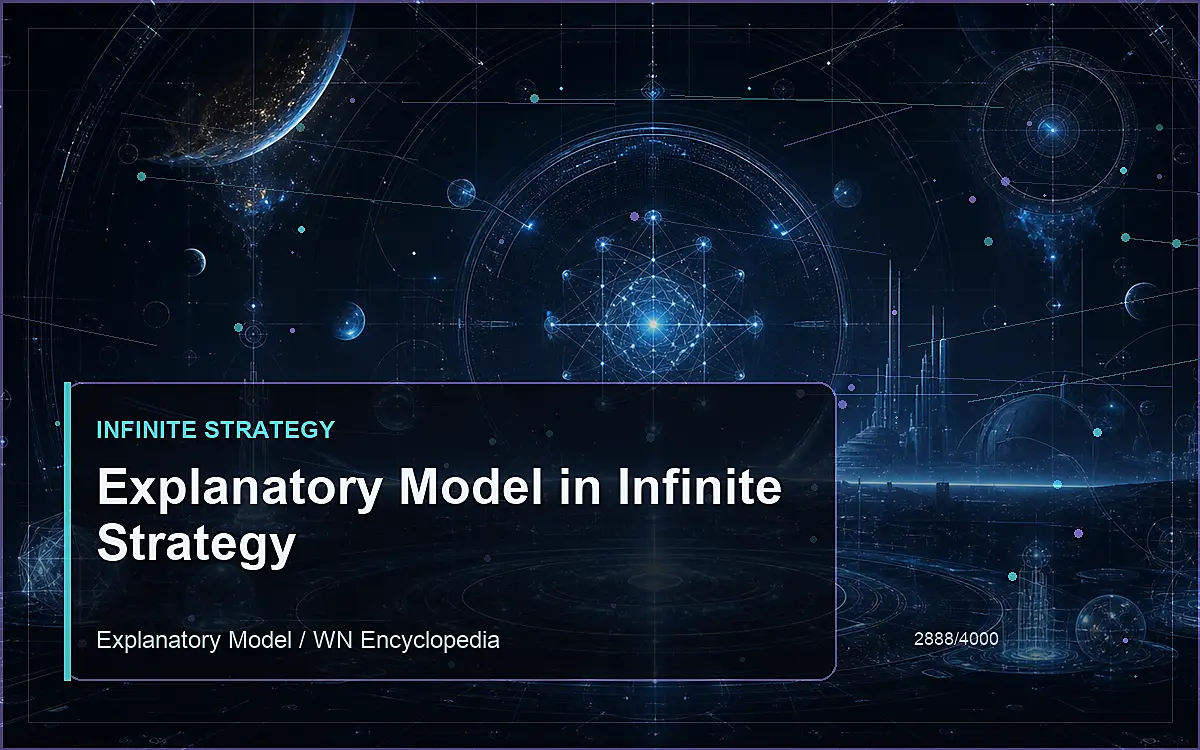 AI-generated encyclopedia reference image for Explanatory Model in Infinite Strategy