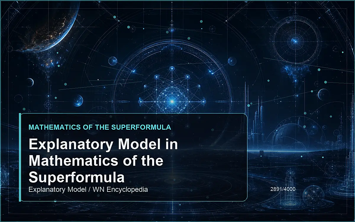 AI-generated encyclopedia reference image for Explanatory Model in Mathematics of the Superformula