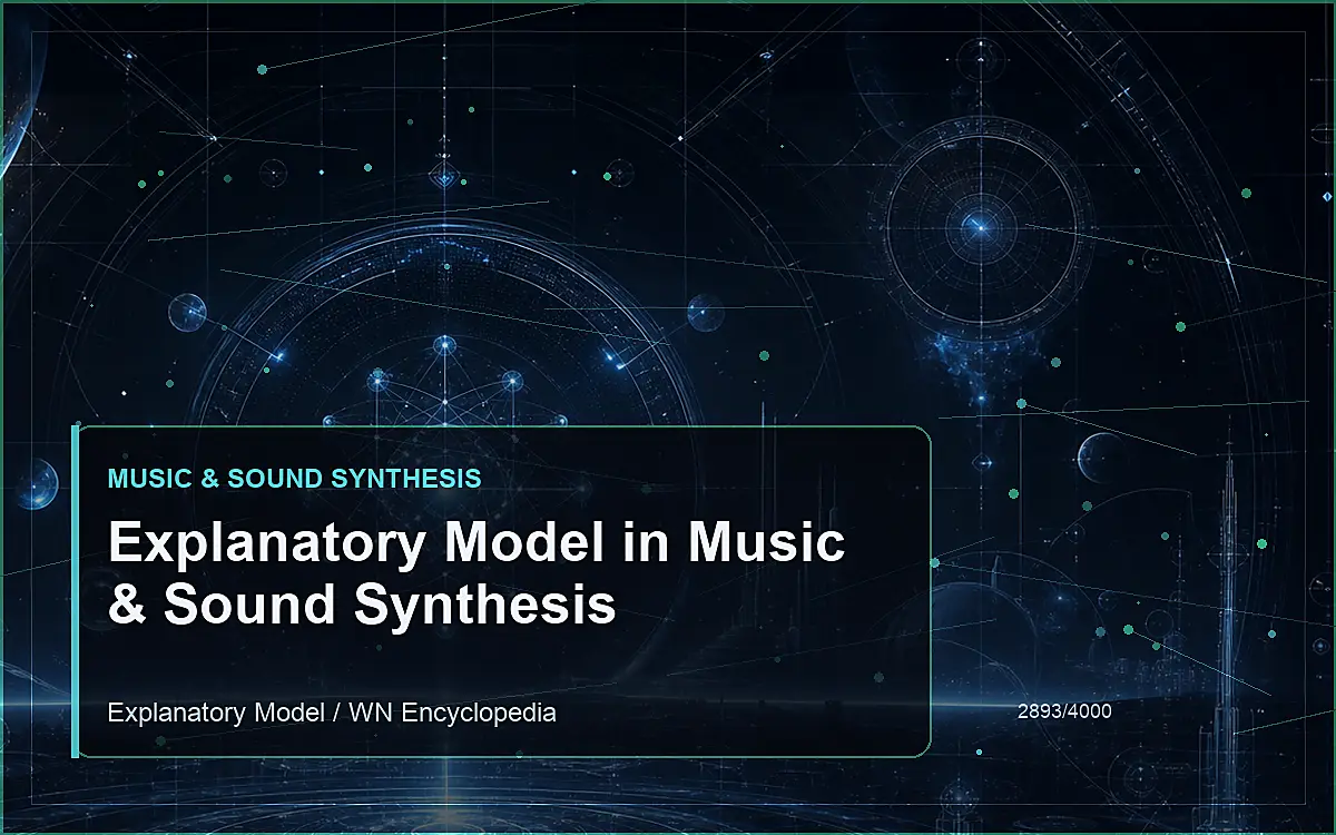 AI-generated encyclopedia reference image for Explanatory Model in Music & Sound Synthesis