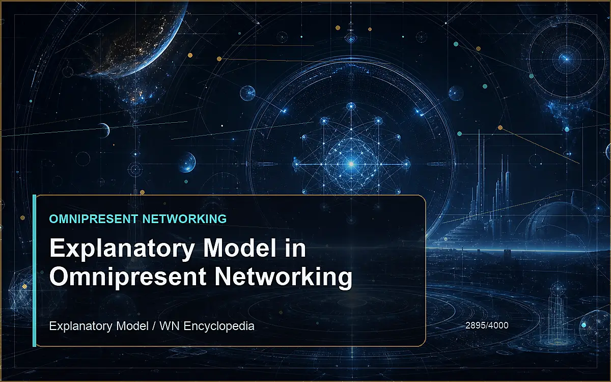 AI-generated encyclopedia reference image for Explanatory Model in Omnipresent Networking