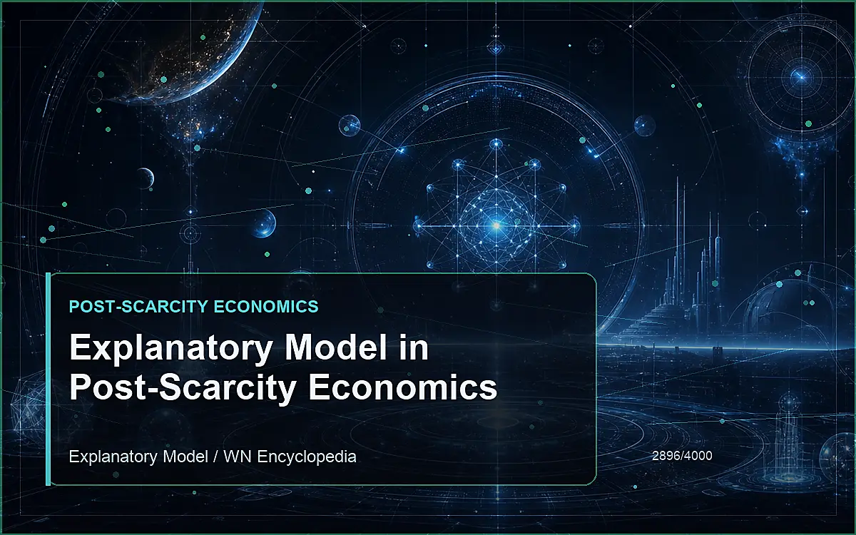 AI-generated encyclopedia reference image for Explanatory Model in Post-Scarcity Economics