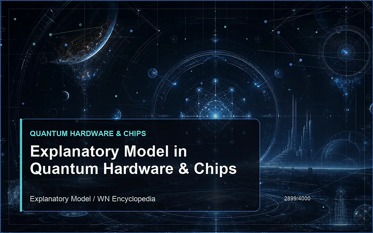 AI-generated encyclopedia reference image for Explanatory Model in Quantum Hardware & Chips