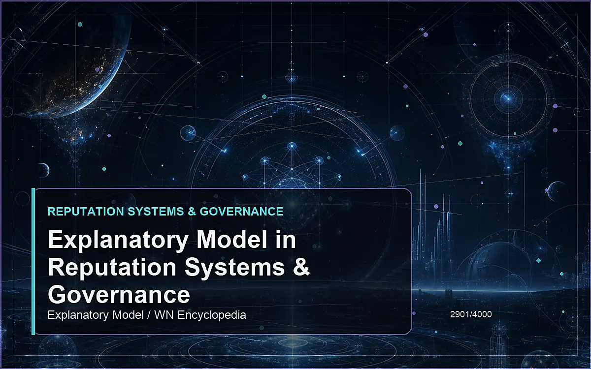 AI-generated encyclopedia reference image for Explanatory Model in Reputation Systems & Governance