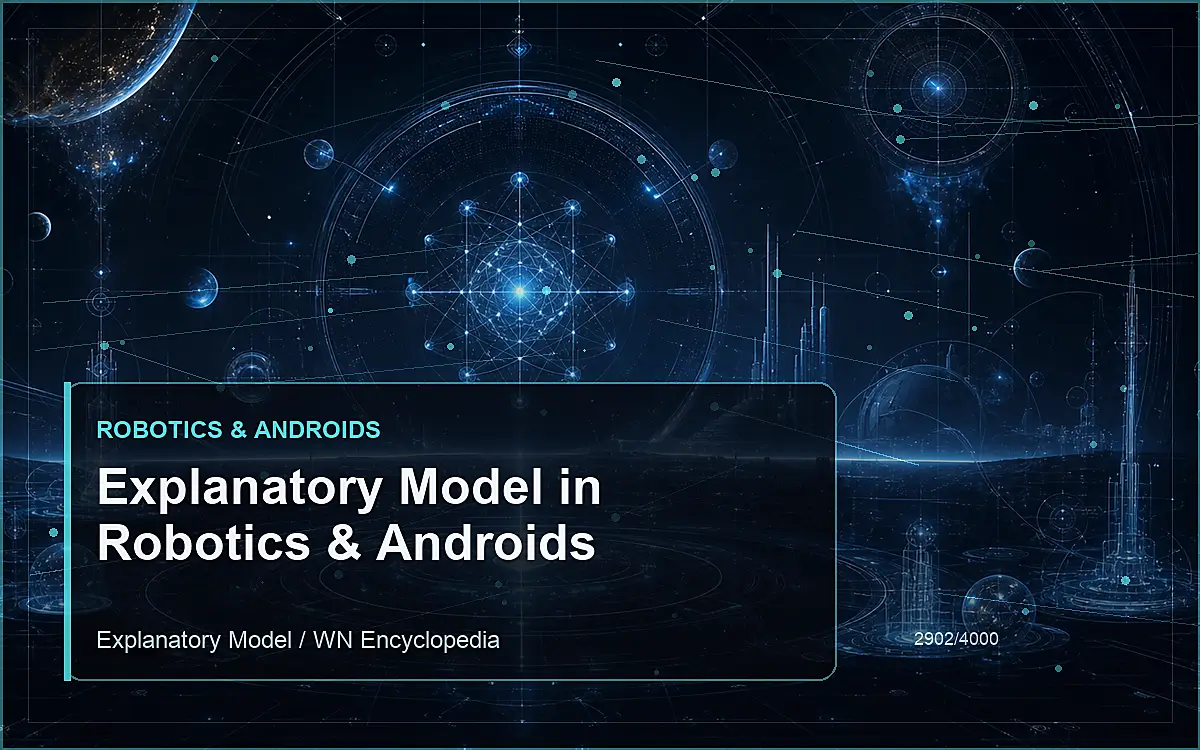 AI-generated encyclopedia reference image for Explanatory Model in Robotics & Androids