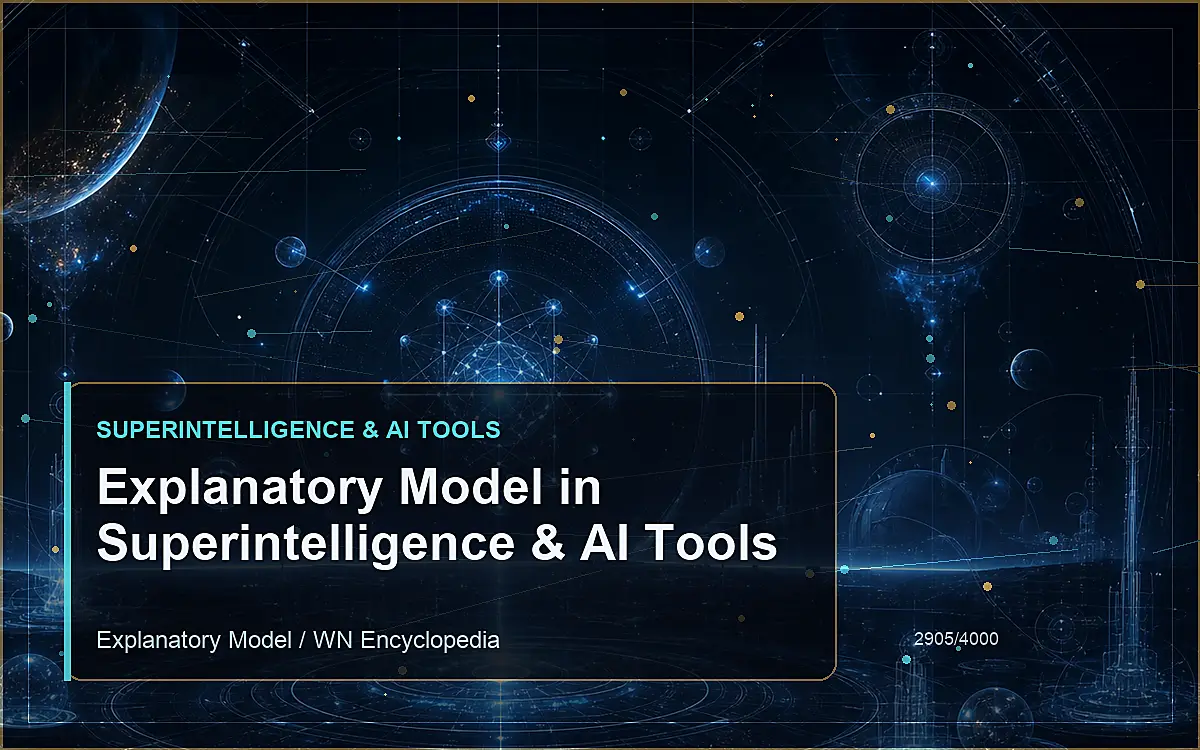 AI-generated encyclopedia reference image for Explanatory Model in Superintelligence & AI Tools