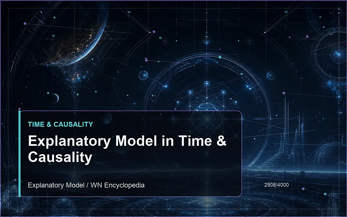 AI-generated encyclopedia reference image for Explanatory Model in Time & Causality
