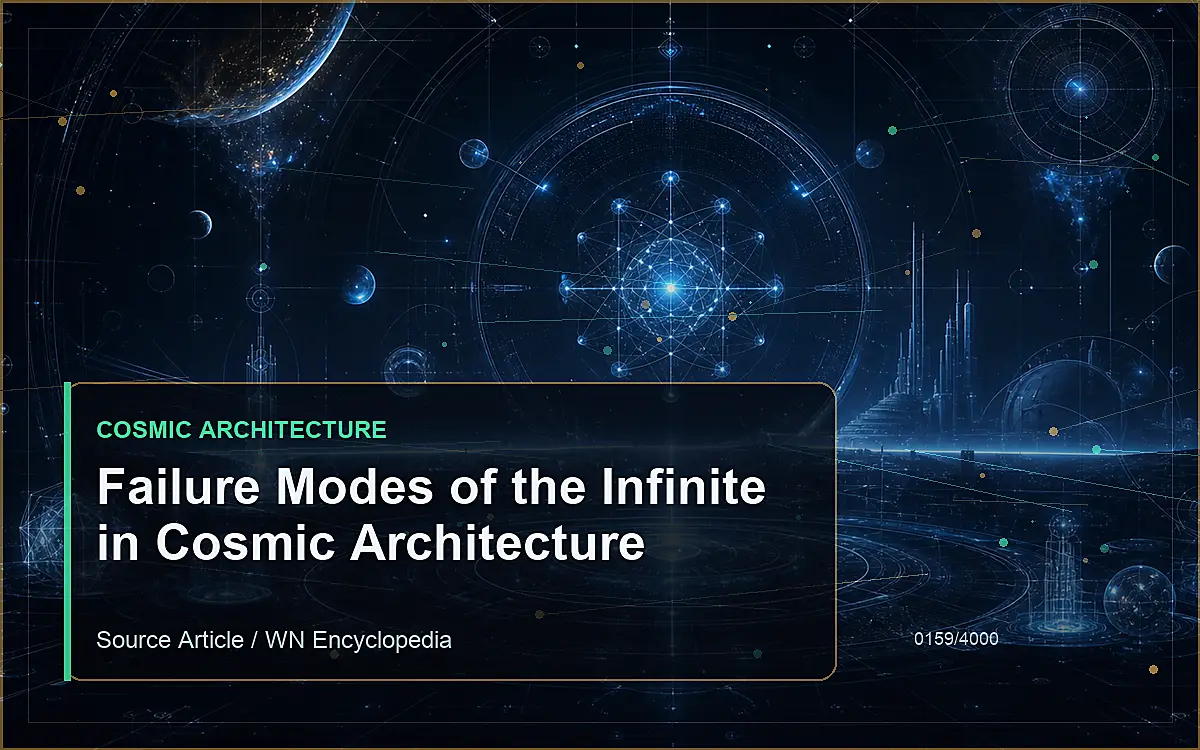 AI-generated encyclopedia reference image for Failure Modes of the Infinite in Cosmic Architecture