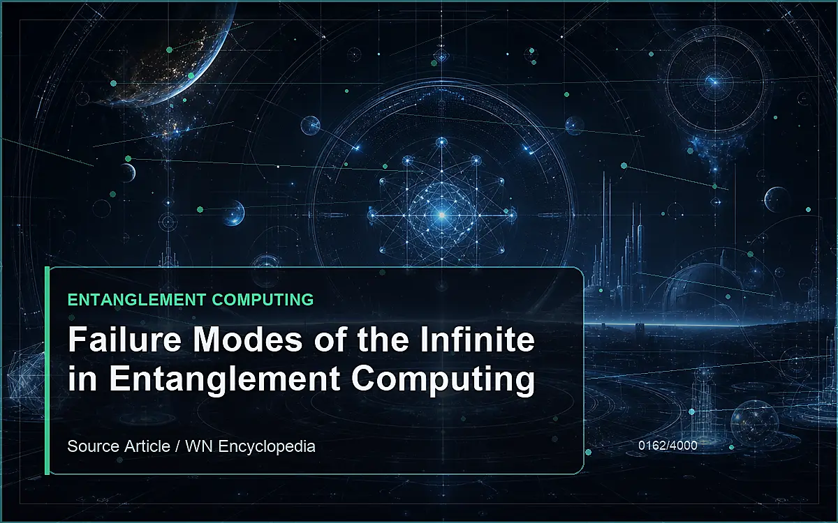 AI-generated encyclopedia reference image for Failure Modes of the Infinite in Entanglement Computing