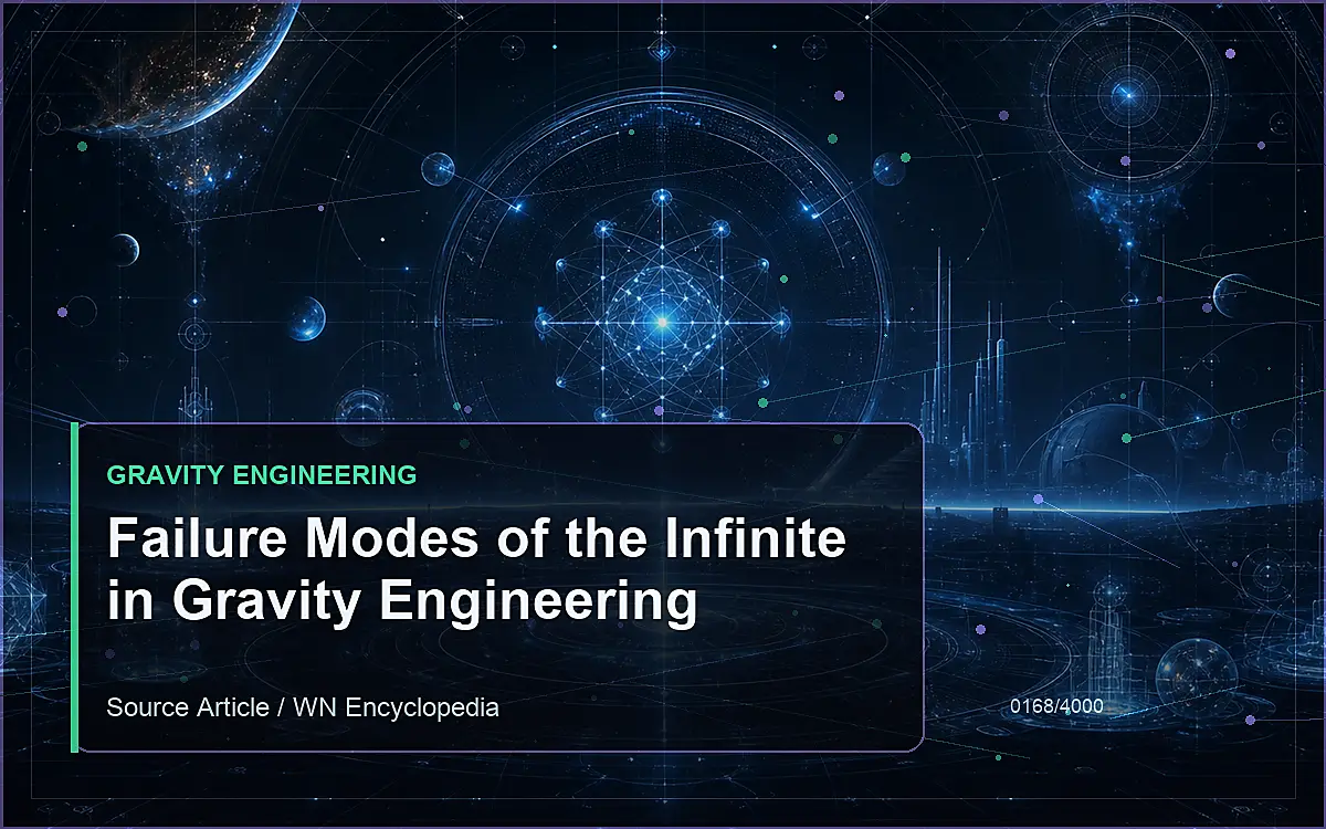 AI-generated encyclopedia reference image for Failure Modes of the Infinite in Gravity Engineering