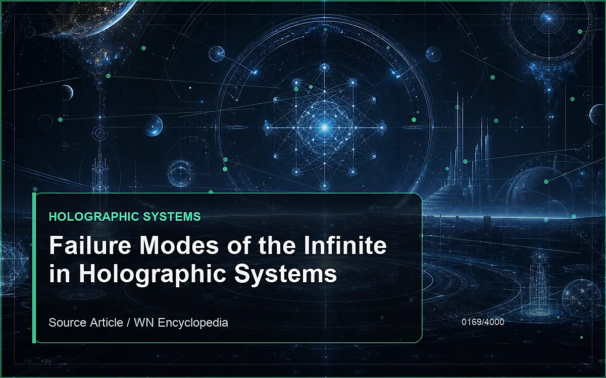 AI-generated encyclopedia reference image for Failure Modes of the Infinite in Holographic Systems