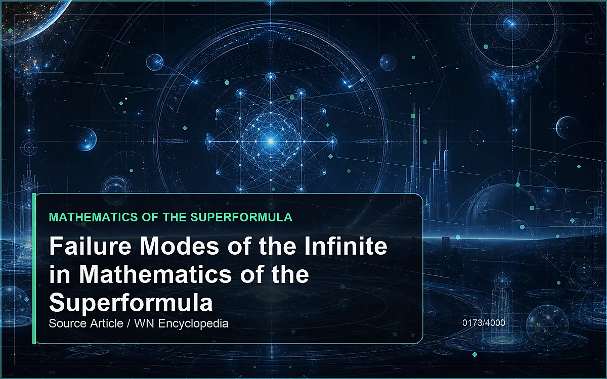 AI-generated encyclopedia reference image for Failure Modes of the Infinite in Mathematics of the Superformula