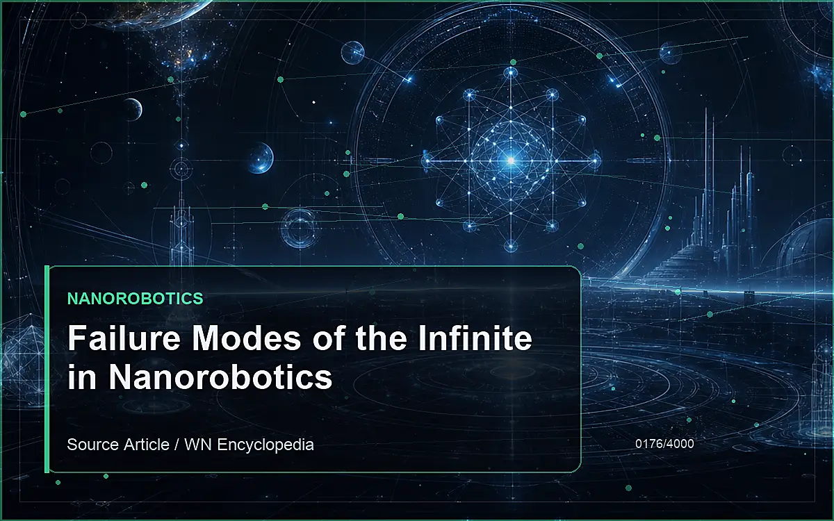 AI-generated encyclopedia reference image for Failure Modes of the Infinite in Nanorobotics