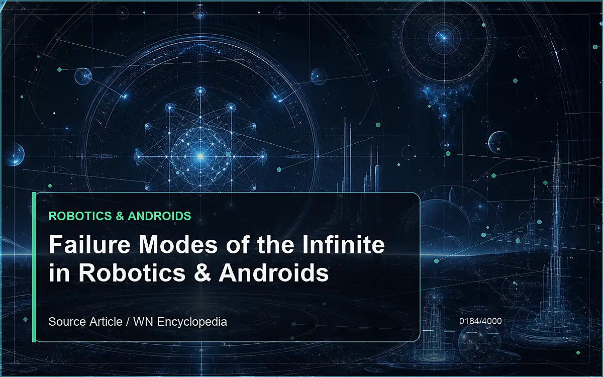 AI-generated encyclopedia reference image for Failure Modes of the Infinite in Robotics & Androids