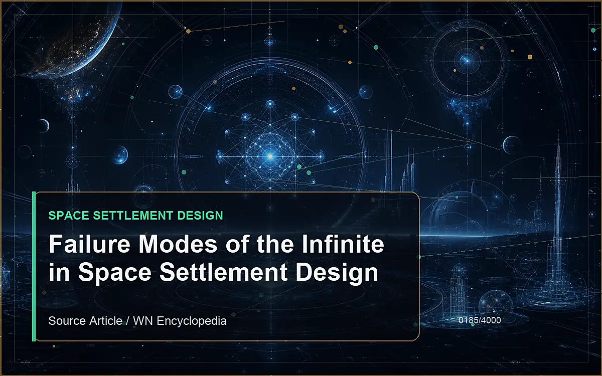 AI-generated encyclopedia reference image for Failure Modes of the Infinite in Space Settlement Design