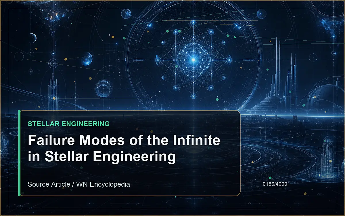 AI-generated encyclopedia reference image for Failure Modes of the Infinite in Stellar Engineering
